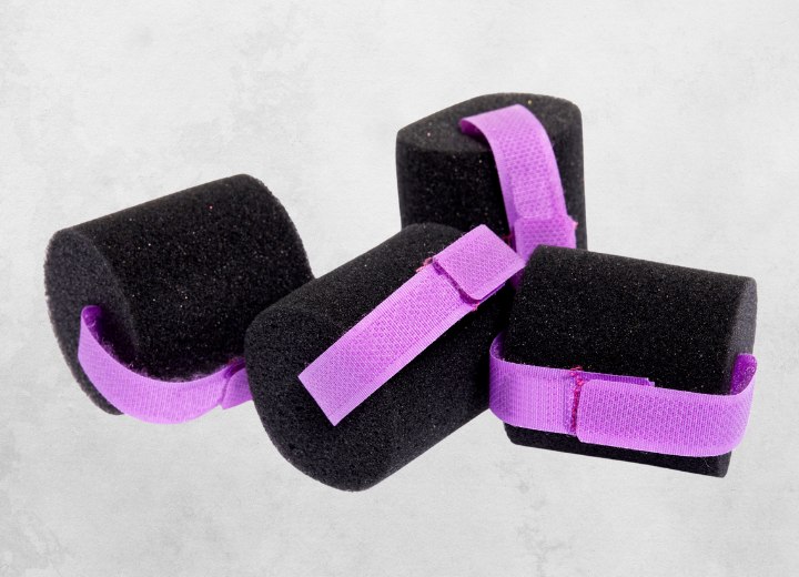 Sponge hair rollers