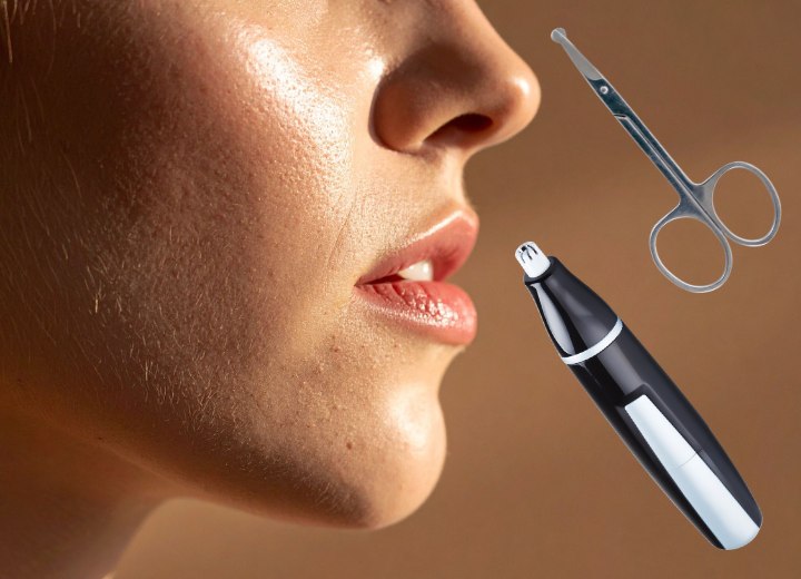 Tools for nasal hair removal