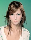 long hairstyle for a casual look
