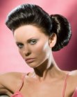 hairstyle with a bun