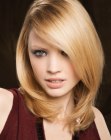 shoulder-length bob with volume