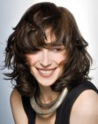playful hairstyle