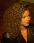 hairstyle with seducing waves