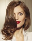 S-curved long hair