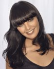 strong satiny fringe