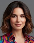 Ombré long bob