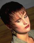 short fashion haircut