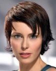 short sleek hair