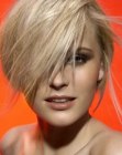 slithered short hair