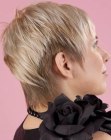 Easy to style and to maintain short hair for women