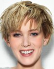 easy short hairstyle