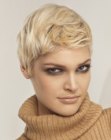 stylish short haircut