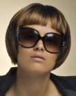 cheeklength bob