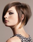 short retro hairdo