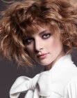 frivolous short hairdo