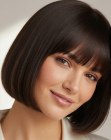 French bob with bangs