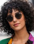 Curly bob