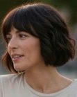 Brunette bob