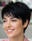 Pixie cut for black hair