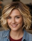 Wavy bob