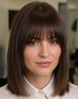 Shoulder-length bob