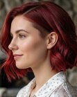 Bob with an undercut