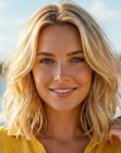 Light and airy shoulder-length bob