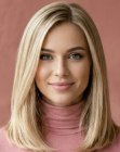 Long, blonde hair