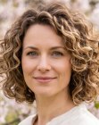 Cut for women with curly hair