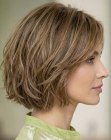 Natural-looking bob