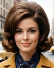 1960s bouffant hairdo