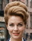 1950s beehive hairdo