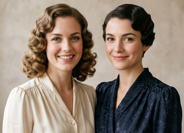 1930 hairstyles for women