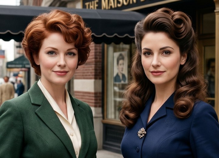 Fifties hairstyles for women