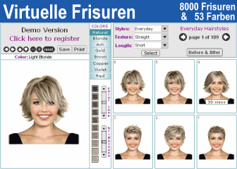 frisuren software