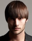 bowl cut for men