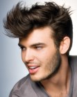 modern men's haircut