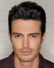 blocky men's haircut