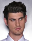 modern male haircut
