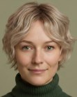 Modern pixie cut