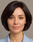Flattering short bob