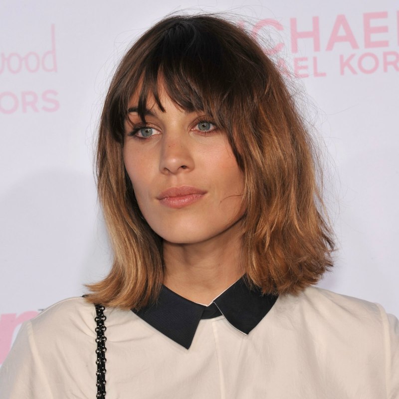 Alexa Chung | Above the shoulders with flipped out ends and ombré hair