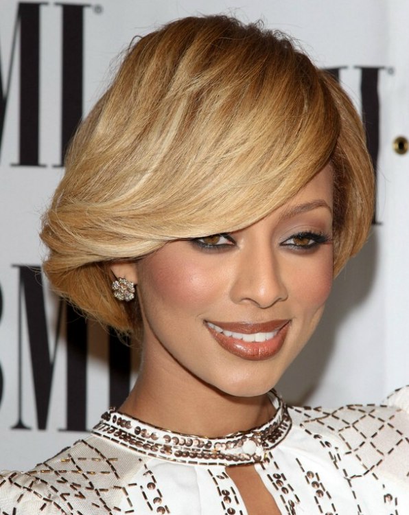 keri hilson short hairstyles front and back