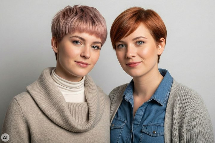 Frisuren f&uuml;r kurzes Haar