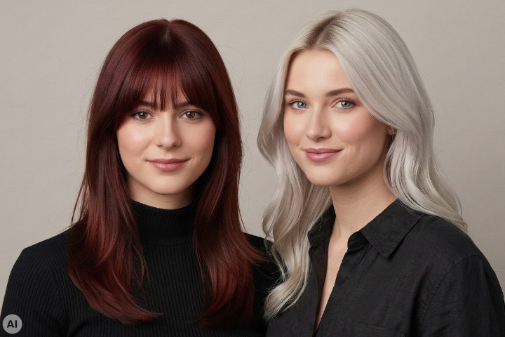 Frisuren f&uuml;r langes Haar