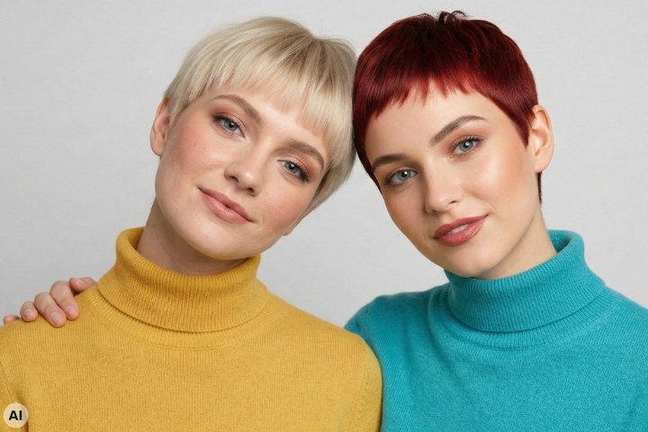 Trendige Kurzhaarfrisuren