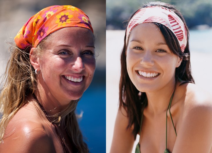 Der Unterschied zwischen einem Bandana und einem Haarreif