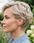 Corte pixie rubio