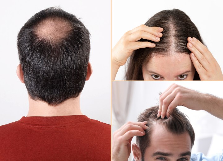 Alopecia masculina y femenina