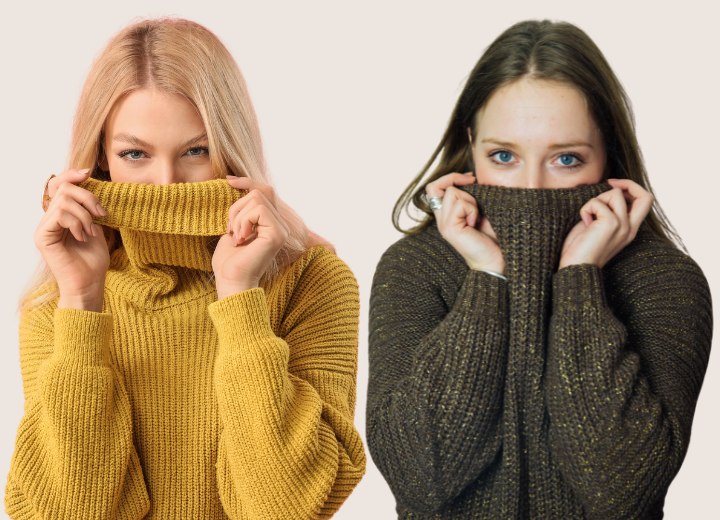 Mujeres con tonos de cejas de aspecto muy natural